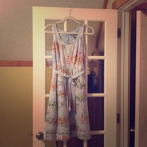 Monet inspired Liz Claiborne spring/summer dress